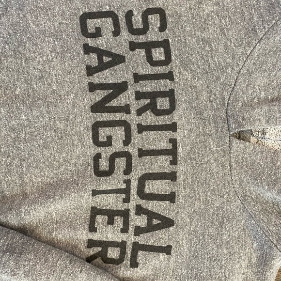 Gray spiritual gangster sweatshirt/hoodie - Picture 3 of 3